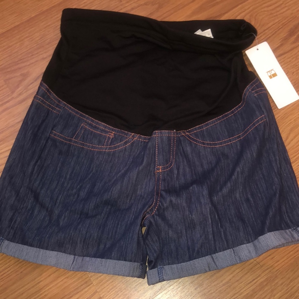 Maternity Shorts with belly band